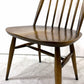 アーコール Ercol クエーカーチェア ダイニングチェア ハイバック エルム材 × ビーチ材 UKビンテージ 英国家具 ●