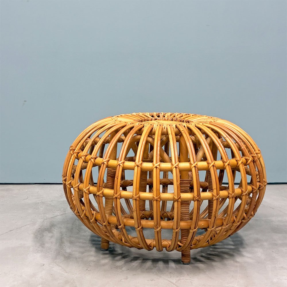 シカデザイン Sika Design ラタンスツール S フランコ アルビニ Franco Albini ハンドメイド デンマーク 北欧 ACTUS取扱 ◎