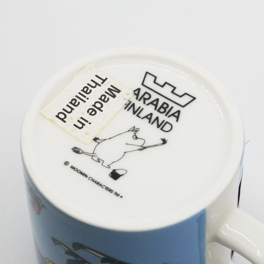 アラビア ARABIA ムーミンマグ MOOMIN クリスマスサプライズ 2009年 冬限定 フィンランド 北欧食器 箱付き ●