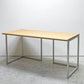 ビスレー BISLEY デスクプラン DESK PLAN Lフット ワーキングテーブル デスク オーク メラミン天板 スチール脚 W150cm イギリス ●