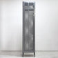 ULINE社 Ventilated Single Tier Lockers スチール製メッシュ ロッカー ティアロッカー 1人用 US ガレージ インダストリアルデザイン C ●