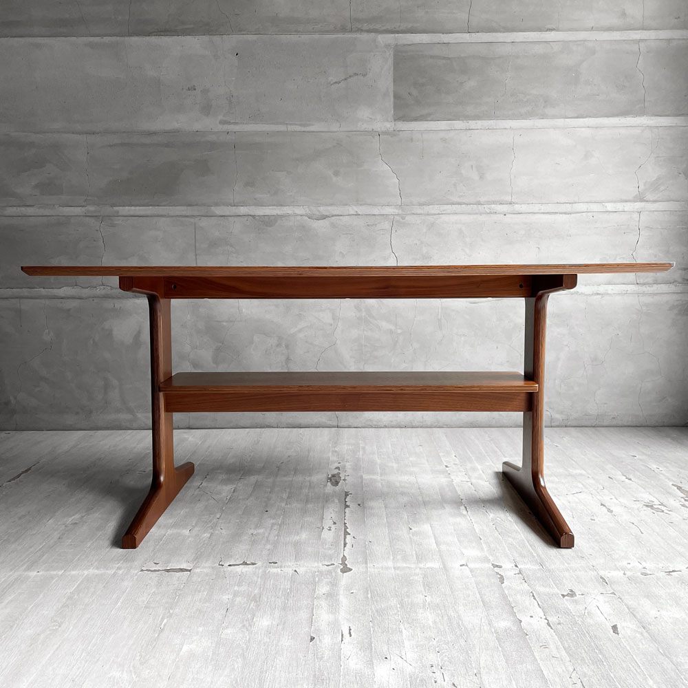 無印良品 MUJI リビングでもダイニングでもつかえる ダイニングテーブル ウォールナット材 W130 x D65cm ♪