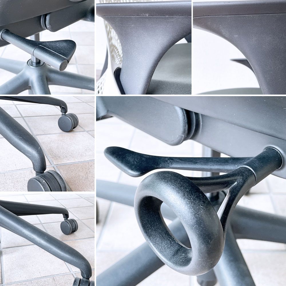 ハーマンミラー Herman Miller セイルチェア SAYL Chair デスクチェア イヴ・ベアール 簡易ランバーサポート付き ホワイト ◇