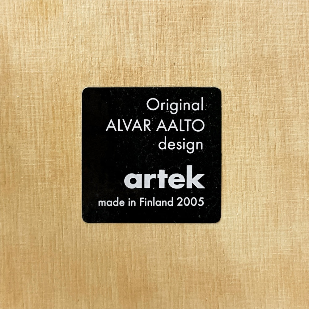 アルテック artek チェア69 Chair69 ダイニングチェア グレー ファブリック アルヴァ・アアルト Alva Aalto フィンランド 北欧家具 A ●
