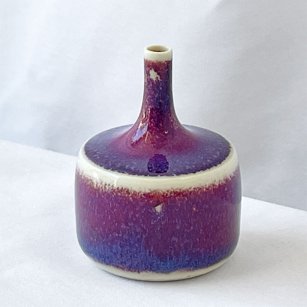 グスタフスベリ GUSTAVSBERG ミニチュアベース スヴェン・ヴァイスフェルト Sven Wejsfelt スウェーデン 北欧ビンテージ ◇