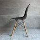 ハーマンミラー HermanMiller サイドシェルチェア ドゥエルレッグ DSW ジャバ JAVA ダークブラウン ポリプロピレン製 イームズ ミッドセンチュリー ♪