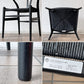 カールハンセン＆サン Carl Hansen & Son CH24 Yチェア ブラックラッカー × ブラックペーパーコード 座面高43cm ハンス・J・ウェグナー オーク材 ◇