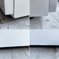 アルフレックス arflex コンポーザー COMPOSER 5段 チェスト キャビネット ホワイト×シルバー モダンデザイン イタリア ♪