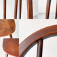 アーコール Ercol クエーカーチェア ダイニングチェア ハイバック オールドコロニアル ブラウン エルム材 × ビーチ材 UKビンテージ 英国家具 ★