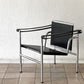 ル・コルビュジェ Le Corbusier LC1 スリングチェア ブラックレザー 名作家具 リプロダクト品 ◇