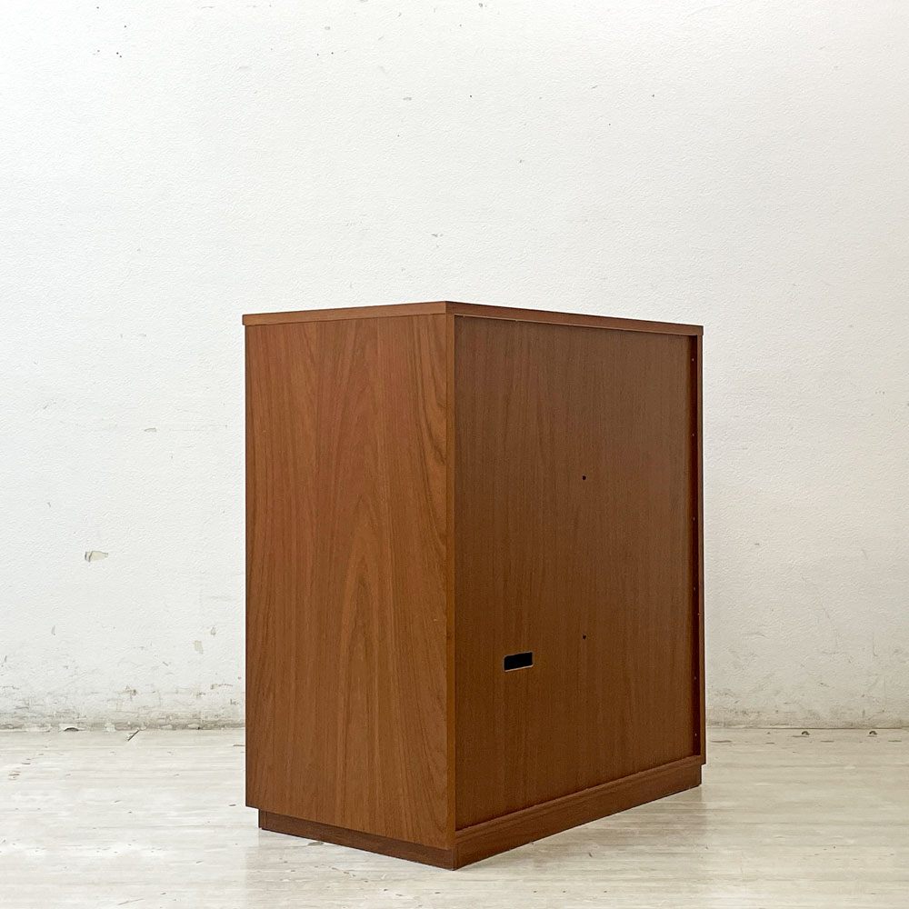 ウニコ unico ウィック WICK キッチンカウンター キッチンボード キャビネット チーク材 W80㎝ 廃番 ●