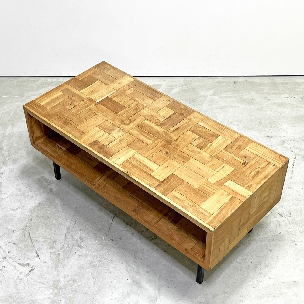 アクメファニチャー ACME Furniture トロイ コーヒーテーブル TROY COFFEE TABLE チーク無垢材 古材 ●