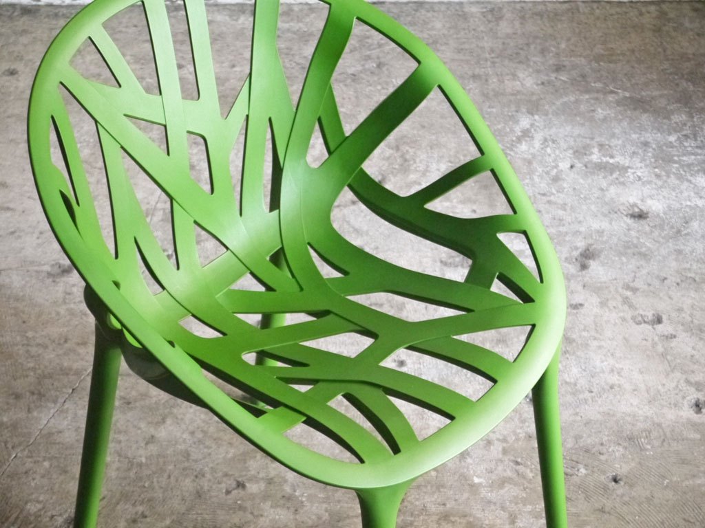 ヴィトラ Vitra ベジタルチェア Vegetal chair ダイニングチェア カクタスグリーン ロナン＆エルワン・ブルレック スタッキング B ■