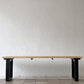 関家具 ベルデ Verde Ⅲ ベンチ オーク無垢材 W140cm 定価￥25,800- 展示品 美品 ◇