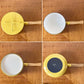 ダンスク DANSK コベンスタイル 片手鍋 𝜙18cm 蓋付 ホーロー イェンス・クイストゴー イエロー 廃番カラー 北欧 ◇