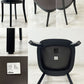 ヴィトラ vitra バーゼルチェア Basel ダイニングチェア ASAプラスチック ビーチ材 ダークブラウン × ブラック ジャスパー・モリソン ●