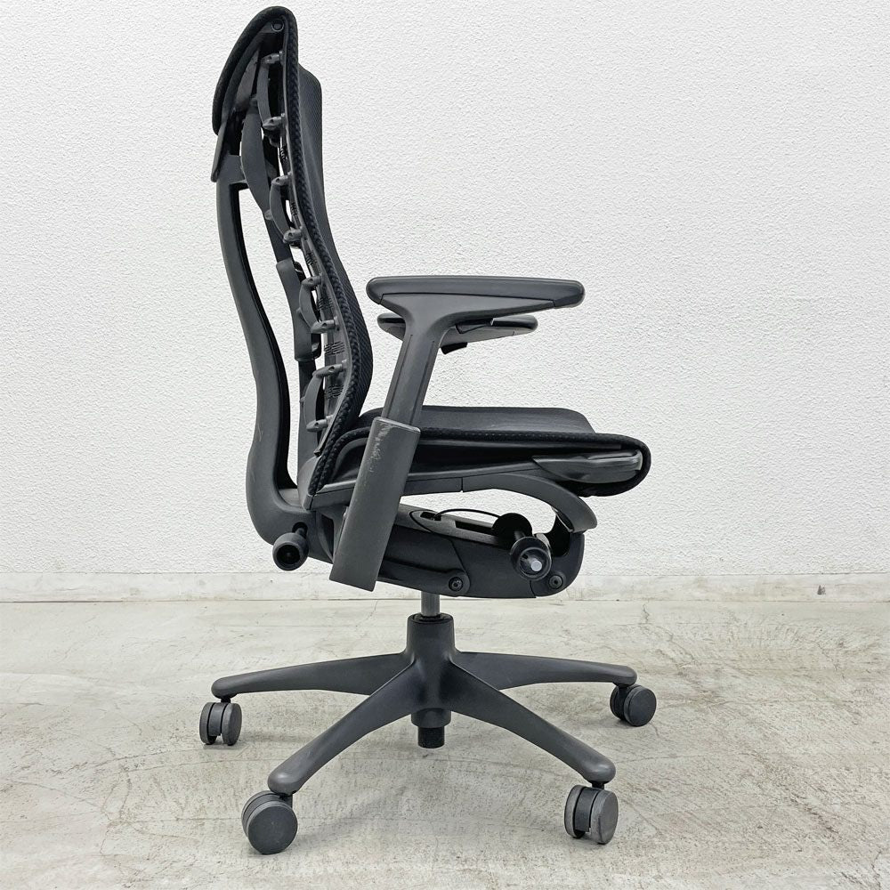 ハーマンミラー Herman Miller エンボディチェア オフィス デスクチェア ジェフ・ウェバー ビル・スタンフ シンク ファブリック〓