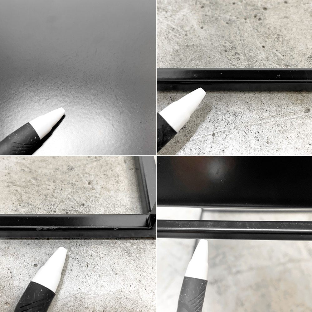 ヘイ HAY トレイテーブル Tray Table コーヒーテーブル センターテーブル Mサイズ ブラック W40cm スクエア 2Way 北欧 デンマーク モダン 定価￥42,900- A●