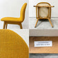 イデー IDEE コショネチェア COCHONNET CHAIR ダイニングチェア オーク材 ナチュラル ファブリック マスタード モダン A ●