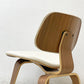 ハーマンミラー Herman Miller プライウッドラウンジチェア LCW ウッドレッグ ウォールナット アプホルスター C&R イームズ ミッドセンチュリー ●