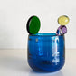 イッタラ iittala ポムポムベース Pampula Vase 90mm F型 ターコイズ scope別注 50/240 2018年限定 オイバ・トイッカ Oiva Toikka 箱付 北欧雑貨 希少 ■