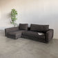 モーダエンカーサ moda en casa インカント incanto カウチソファ 左M+N & 右X+Y カバーリング生地 黒系ミックス色 参考価格～35万円 稀少廃番品 〓