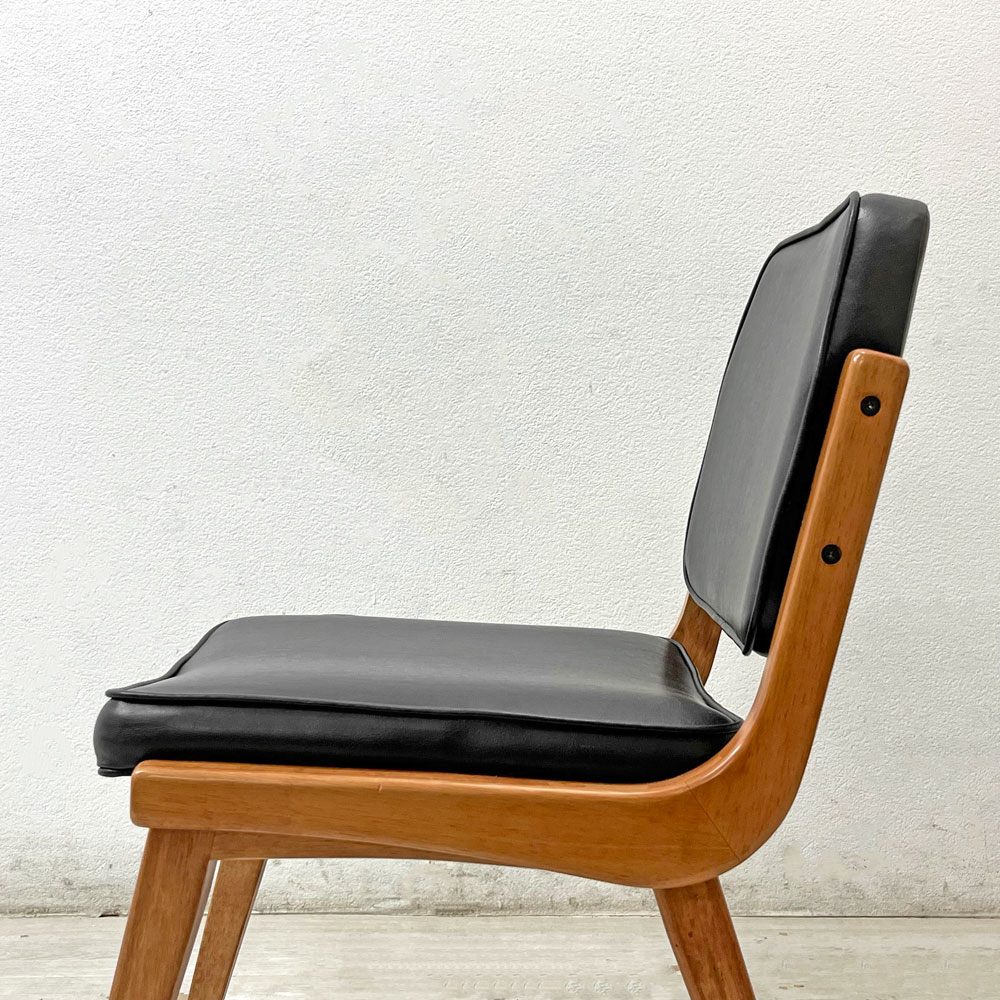 アクメファニチャー ACME Furniture シエラチェア SIERRA CHAIR ダイニングチェア ラバーウッド ビニールレザーシート B ●