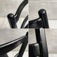 天童木工 TENDO インパラチェア Impala Chair ダイニングチェア ブラック 本革 ホワイトビーチ材 佐々木敏光 ジャパニーズミッドセンチュリーモダン B ♪