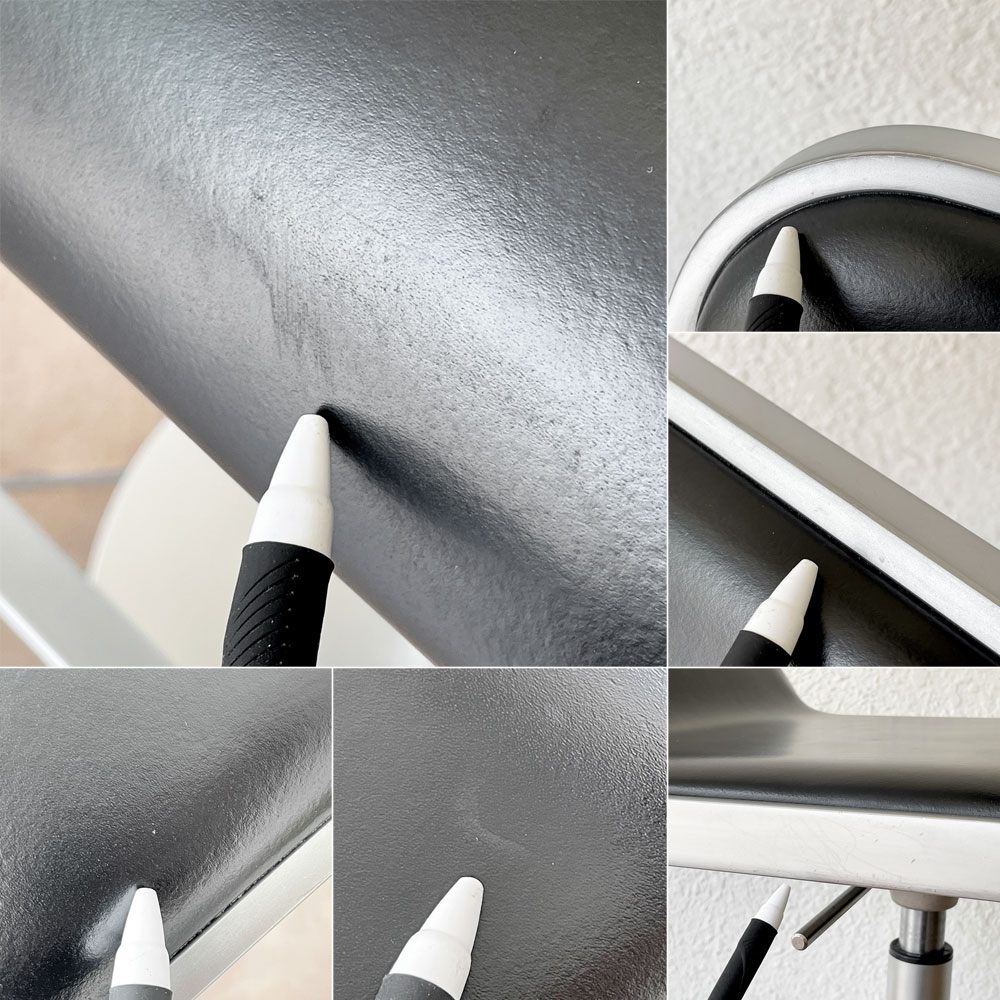 ラパルマ La palma レム LEM カウンタースツール Highタイプ 昇降式 カウンターチェア ハイスツール レザーシート 本革 ブラック AZUMI アズミ 定価 ¥ 147,400- ◇