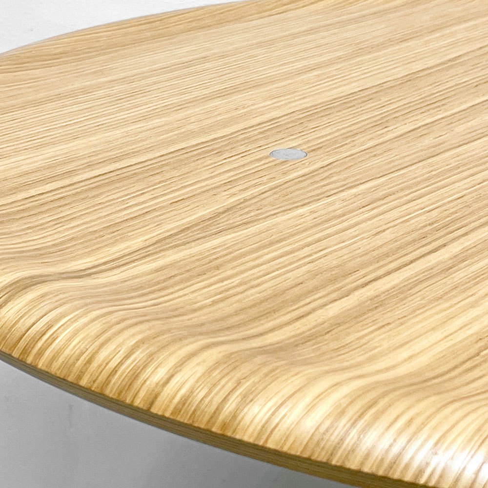 エンゲルブレヒト Engelbrechts ケヴィ KEVI 2010 ダイニングテーブル オーク材 プライウッド カフェテーブル 70cm 未使用品 B ●