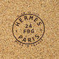 エルメス HERMES エクイパージュ・ドゥ・エルメス コルク・スツール Equipages d'Hermes cork stool  PM model スモールサイズ  レザー スツール 本革 コルクフレーム 未使用保管品 元箱付 ●