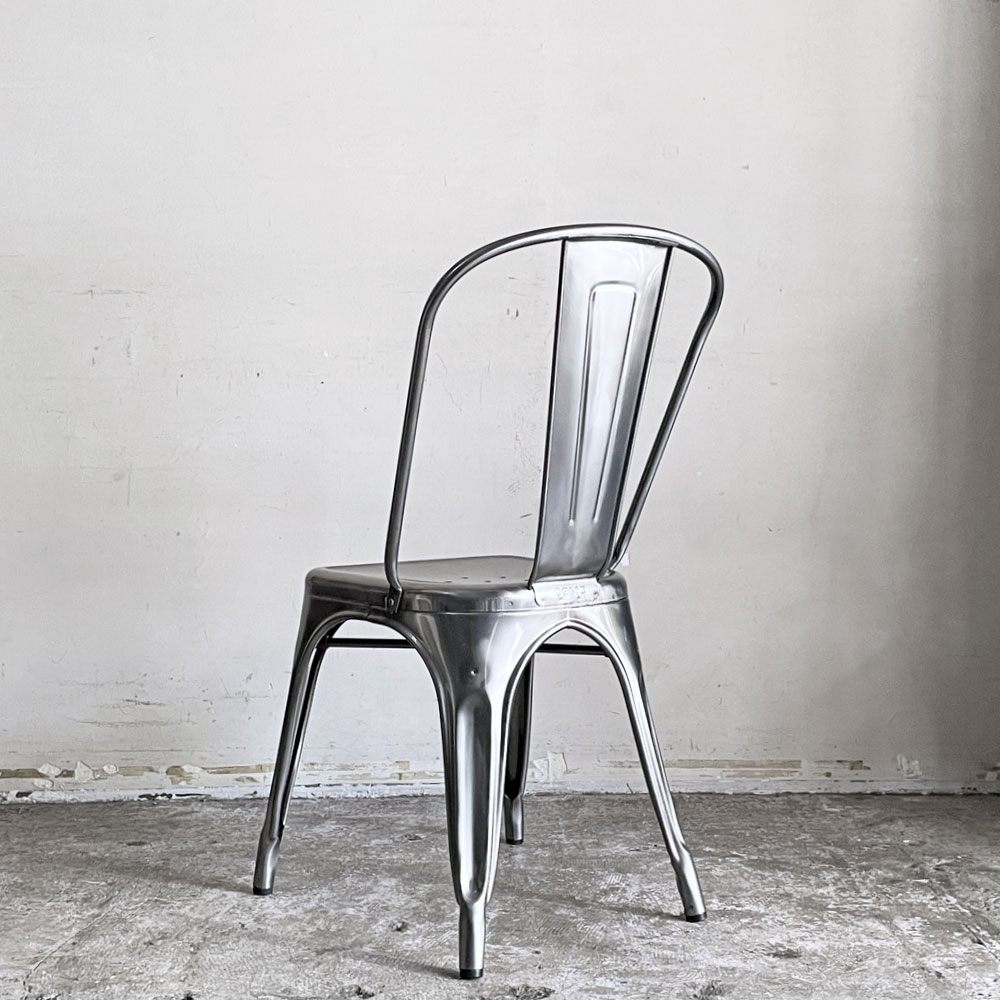 トリックス TOLIX エーチェア A-chair ダイニングチェア スタッキング ロースチール フランス インダストリアルスタイル カフェスタイル ■