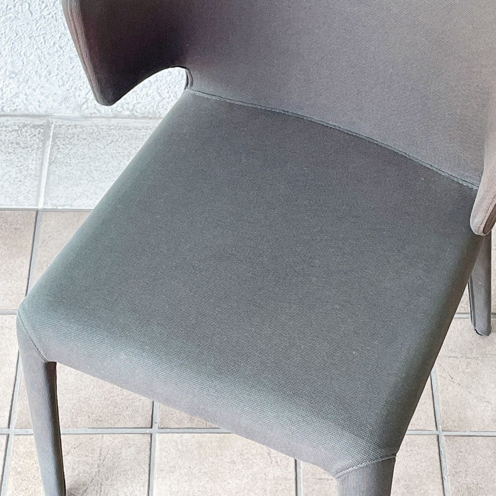 カッシーナ Cassina オラ 367 HOLA アームチェア ファブリック ハンス・ウェッツスタイン 参考定価￥228,000- 現状品 A ◇