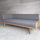 モモナチュラル Momo Natural デイソファ DAY SOFA 2.5シーター ONE ARM L 片アーム オーク無垢材フレーム 参考定価145,000円 ♪