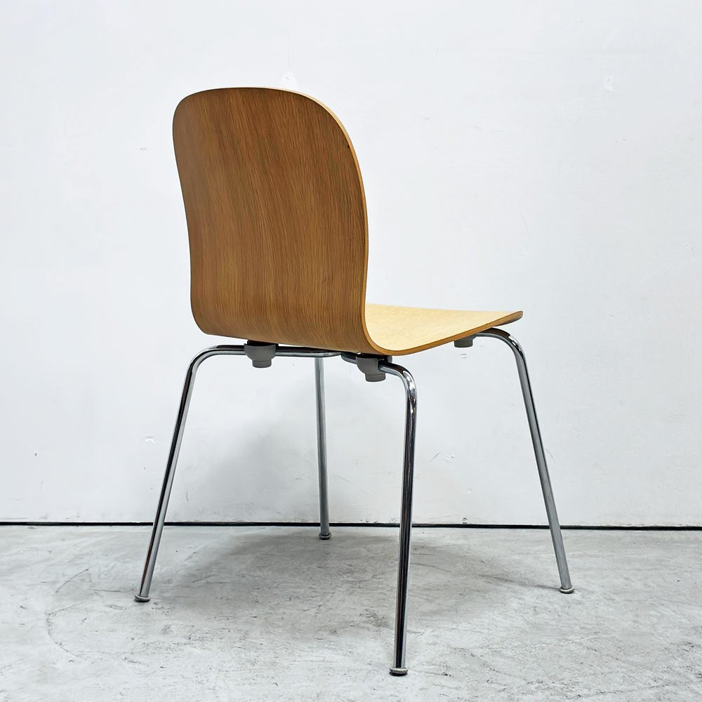 カッペリーニ Cappellini テイト TATE スタッキングチェア プライウッド ジャスパー・モリソン ナチュラルカラー 店舗什器 イタリア ●