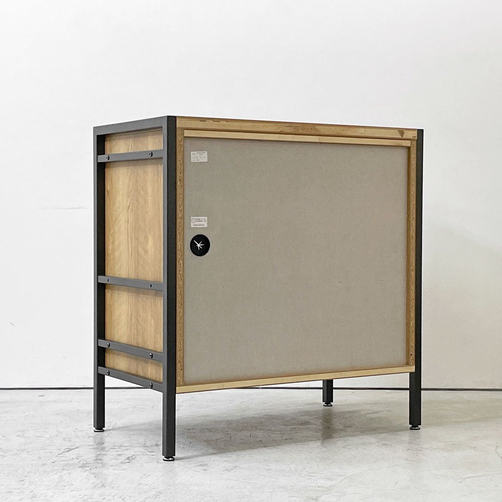 クラッシュゲート CRASH GATE イージーライフ Easy Life アトランダム ATRANDOM ユニットシェルフ 下台 オープンキャビネット 1ドロワー スライドボード  関家具 展示品 ●