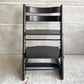 ストッケ STOKKE トリップトラップ TRIPP TRAPP ベビーチェア キッズチェア ブラック S/N無し ノルウェー 北欧家具 ♪