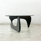 イサムノグチ Isamu Noguchi コーヒーテーブル Coffee Table ガラス天板 厚13mm リプロダクト品 デザイナーズ家具 名作 ●