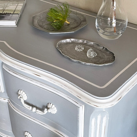 カントリーコーナー Country Corner グスタビアンコレクション GUSTAVIEN collection チェスト キャビネット フレンチカントリー 現状品 参考定価 \128,000- ■
