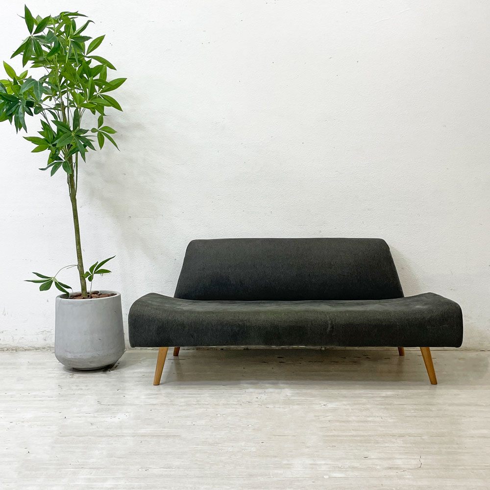 イデー IDEE アーオ ソファ AO SOFA 2Pソファ 2人掛け チャコールカラー W140 岡嶌要 定価￥89,900- ●
