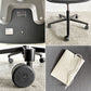 ヴィトラ vitra ハルスタジオ HAL Studio デスクチェア ブラック キャスターベース シートクッション付 座面回転＆昇降 ジャスパー・モリソン 現行定価￥107,800- 未使用保管品 〓