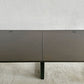 かなでもの KANADEMONO ザ・テーブル THE TABLE Black Steel デスク W240×D70cm ラバーウッド ブラックブラウン スクエアレッグ 配線孔＆ティッシュボックストレイ付 合計定価￥138,500- 〓