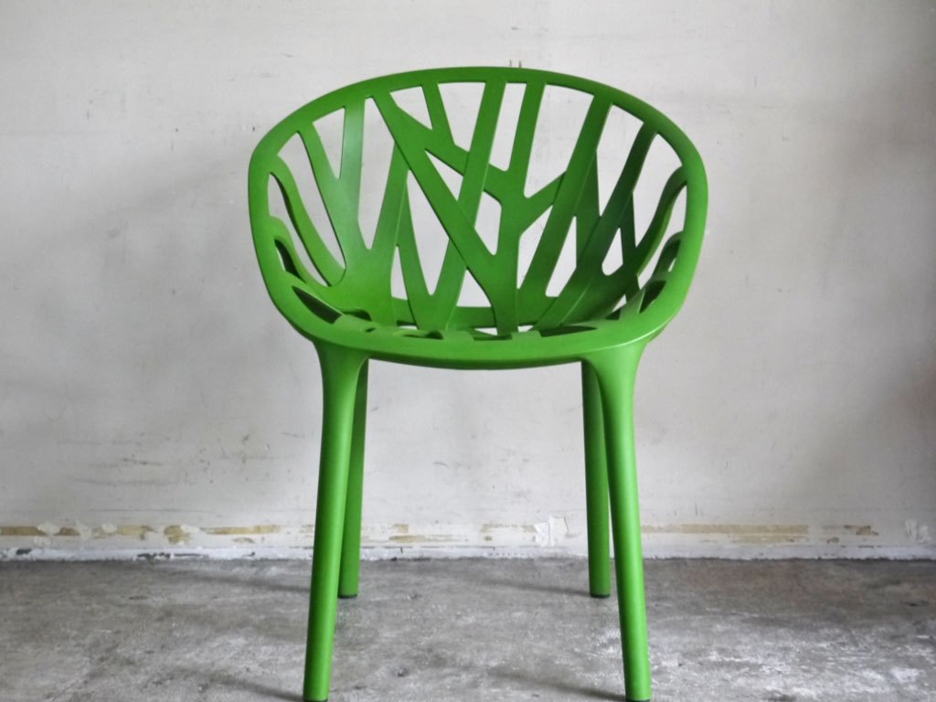 ヴィトラ Vitra ベジタルチェア Vegetal chair ダイニングチェア カクタスグリーン ロナン＆エルワン・ブルレック スタッキング B ■