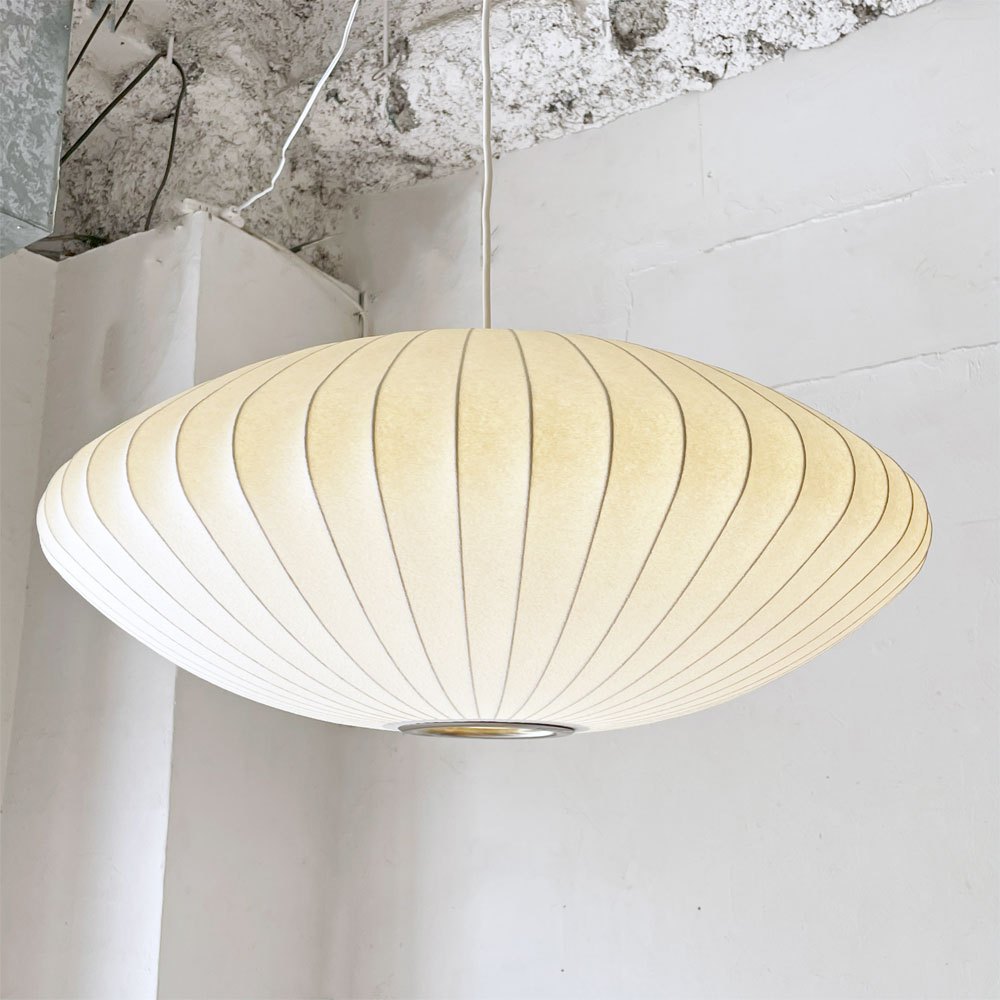 ハーマンミラー Herman Miller ネルソンバブルランプ ソーサーM Saucer Lamp M BUBBLE LAMP ジョージ・ネルソン ロイヤルファニチャ―コレクション 定価￥121,000- 美品 ★