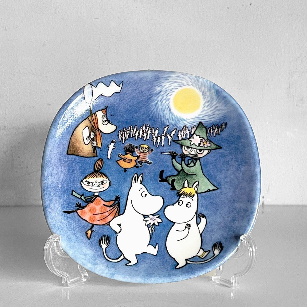 アラビア ARABIA ムーミン MOOMIN 舞踏会 Ball/dance ウォールプレート 飾り皿 2005-2007年 箱付 廃番 フィンランド 北欧食器 ■