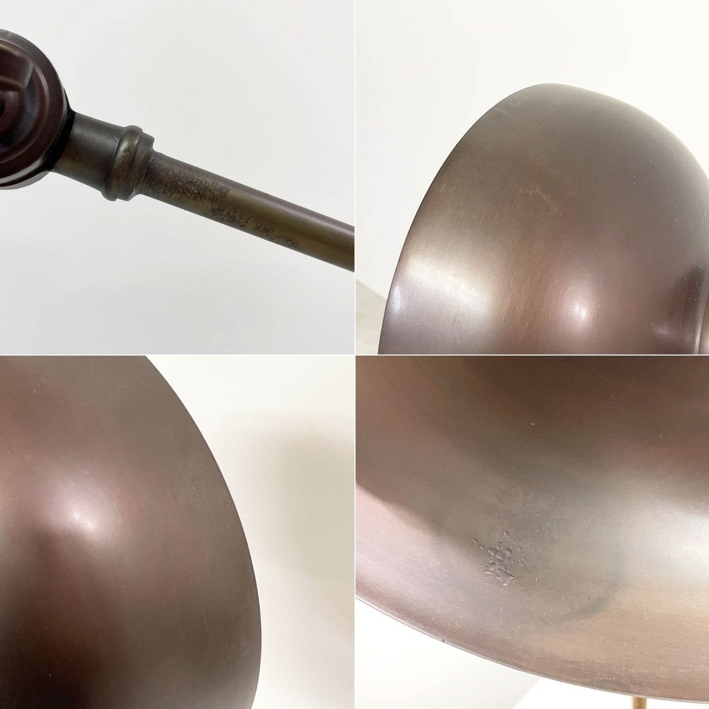 デカール DECAL テーブルランプ スタンドライト テーブルランプ スチール ブラス アンティーク ダークブロンズ仕上げ インダストリアルデザイン ●