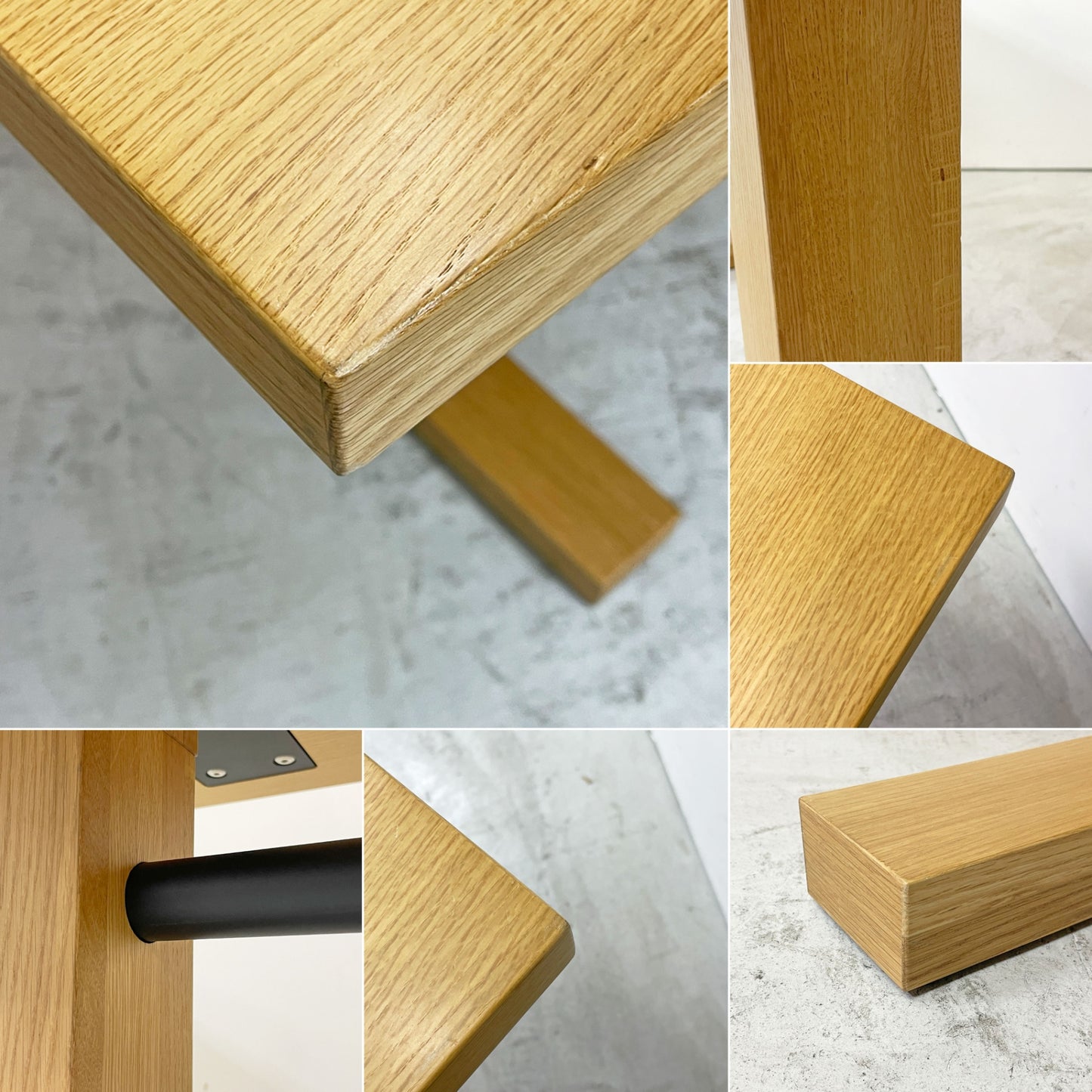 アクタス ACTUS オウン エフ OWN-F ダイニングテーブル オーク材 W150cm ナチュラルデザイン 廃番 ●