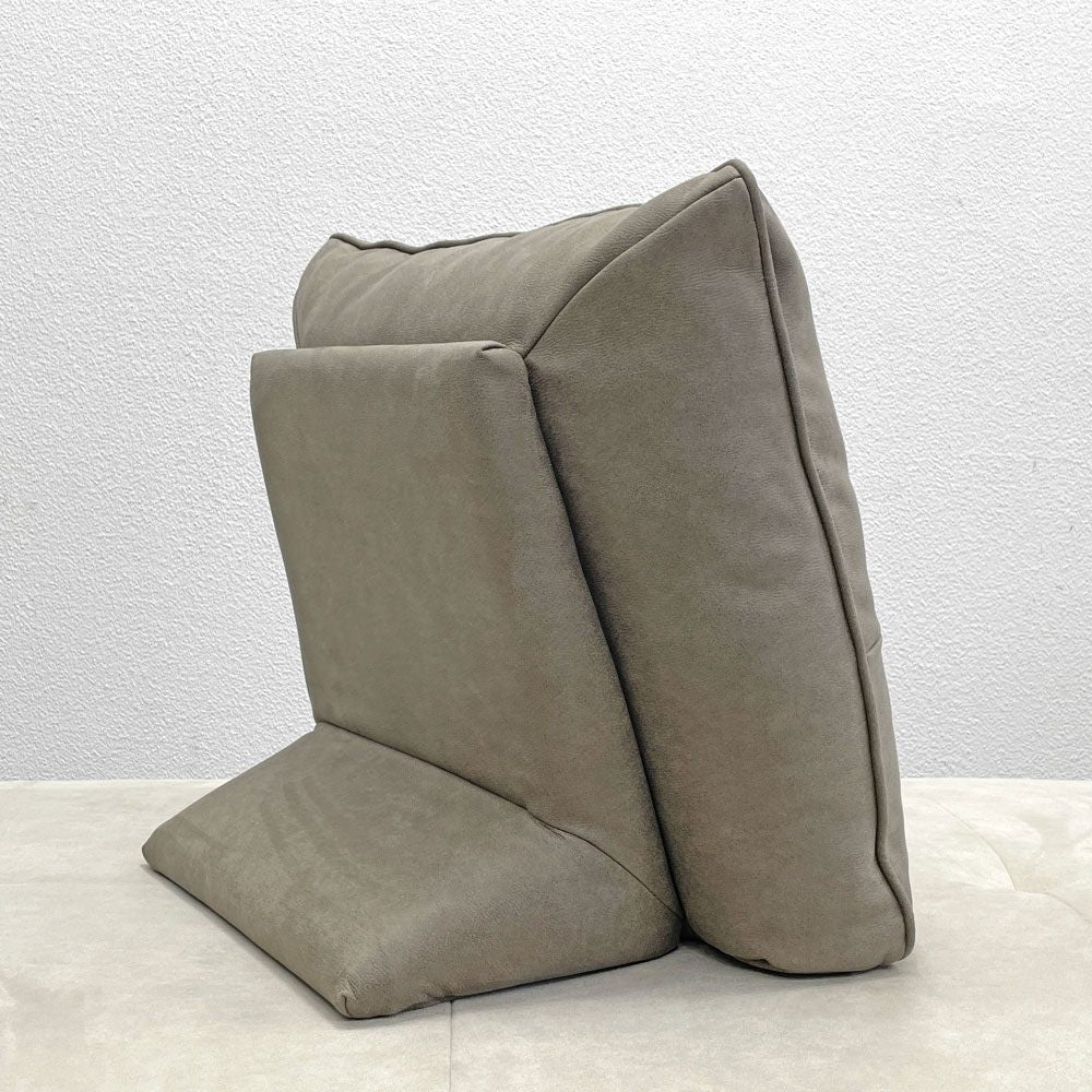 リラックスフォーム RELAX FORM アルフレード ALFREDO ソファ 背クッション ハイタイプ h52cm 置き型クッション レザーテックス H52cm 関家具 展示美品 A 〓