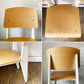 ヴィトラ vitra スタンダードチェア Standard Chair ダイニングチェア ナチュラルオーク×ブランコロンブ ジャン・プルーヴェ Jean Prouve 定価￥129,800- ◎