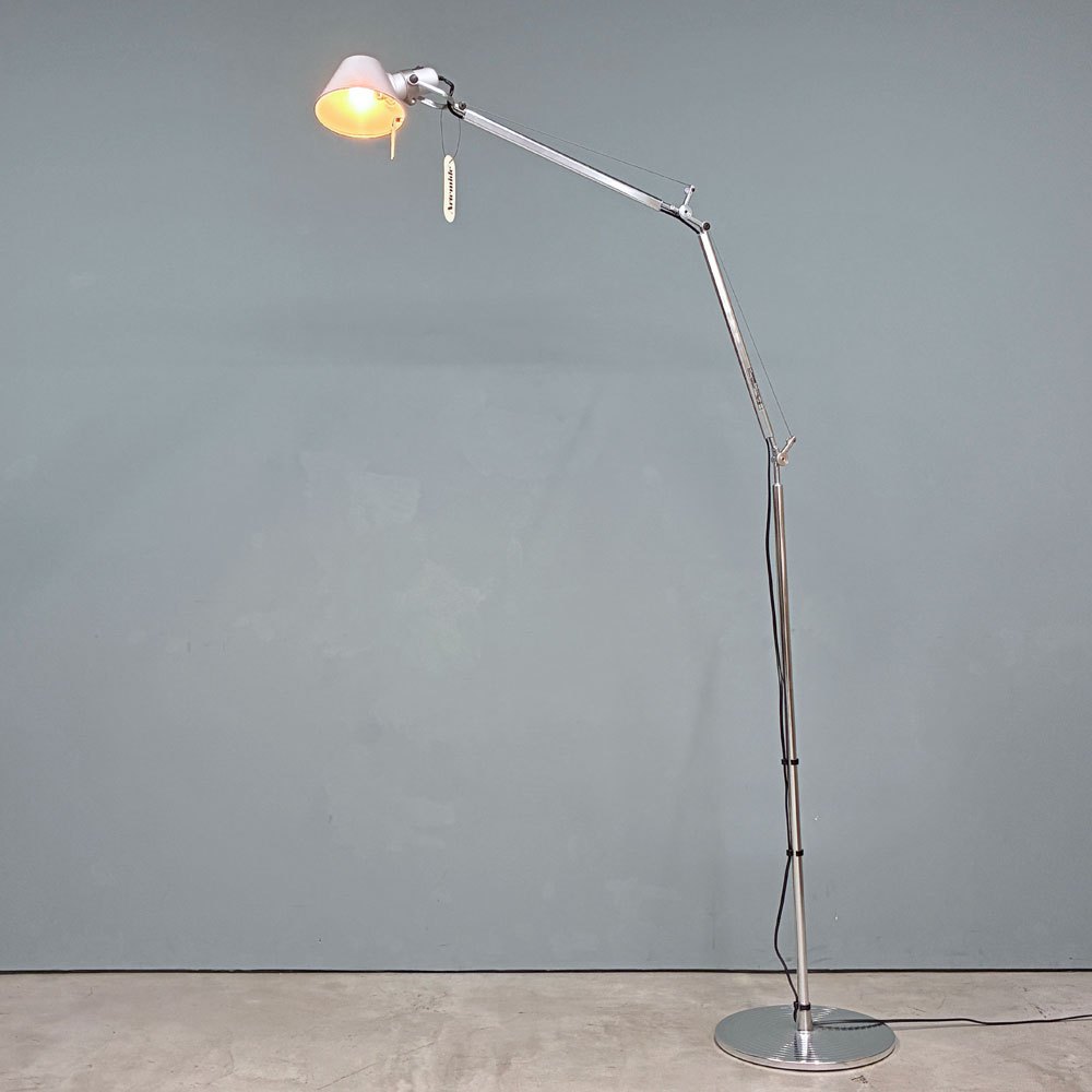 アルテミデ Artemide トロメオ テラ TOLOMEO TERRA Floor フロアライト S1349S アームライト ミケーレ・デ・ルッキ イタリア ポストモダンデザイン ◎